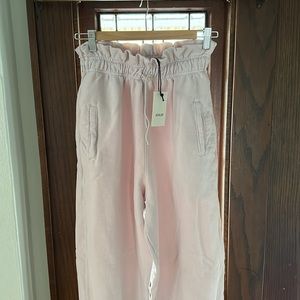 AGOLDE High Rise Paper Bag Jogger Pants NWT
